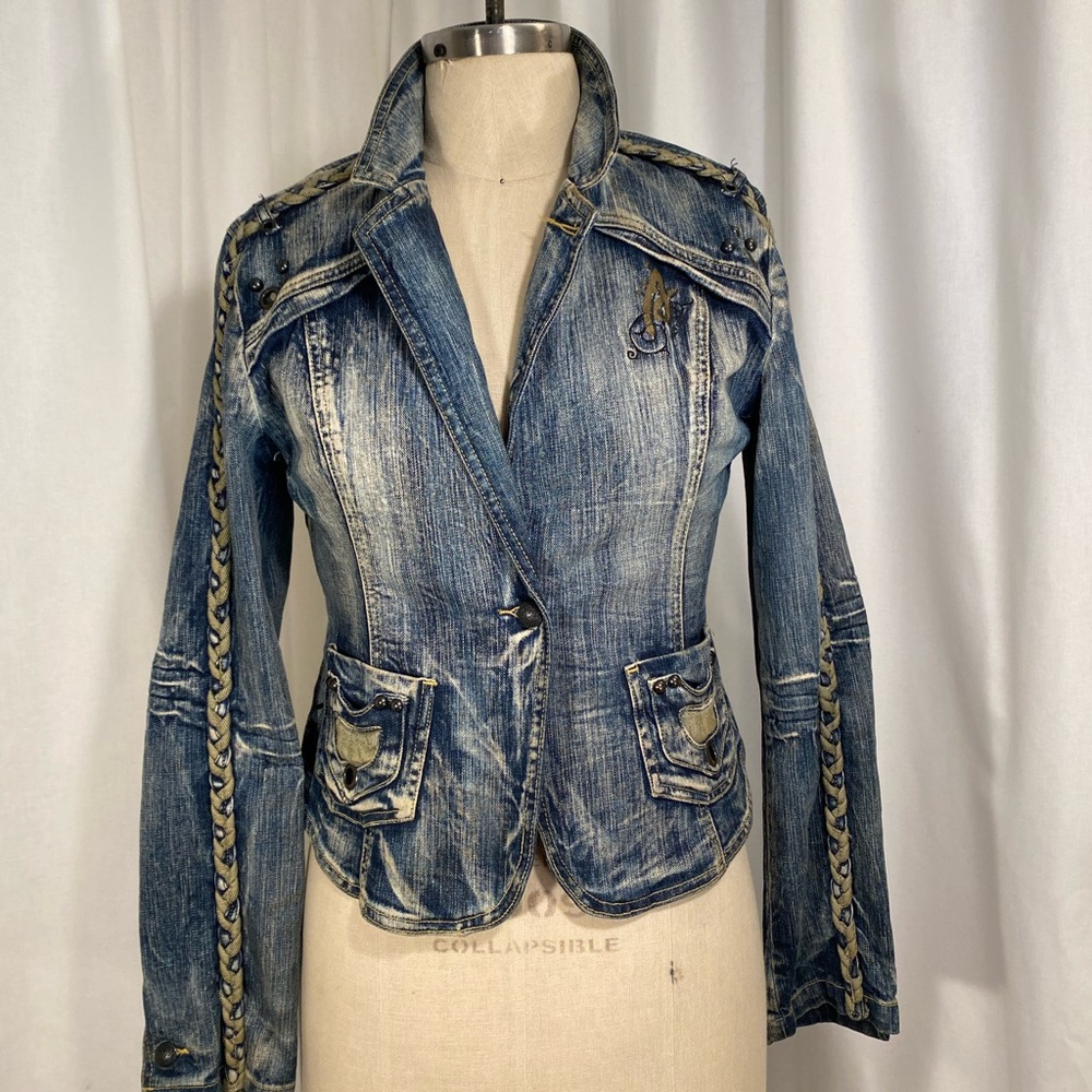 Akdmks NY Blue Jean Jacket